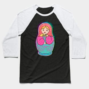 Colorful matryoshka doll Baseball T-Shirt